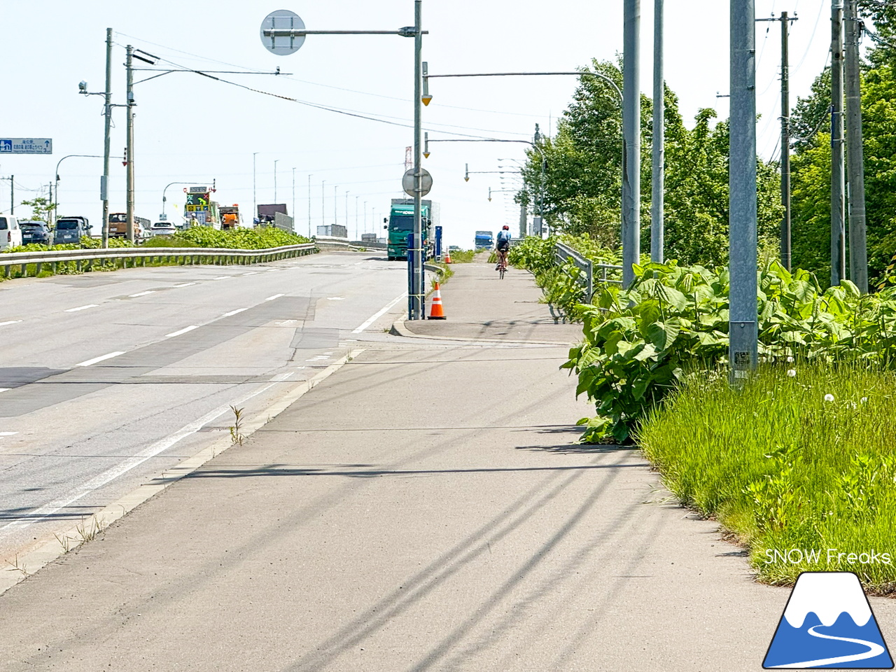 電動アシスト自転車『ADO Air Carbon』に乗って、札幌近郊をのんびりサイクリング♪